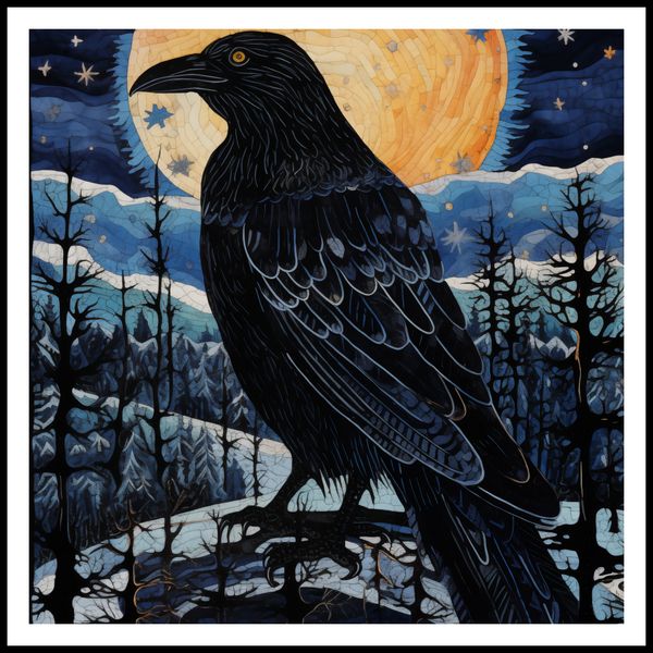 Plakat 80x80cm Kruczy Mąciciel zdjęcie 3