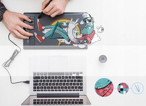 TABLET GRAFICZNY XP-Pen Star 03 + PIÓRKO 8192st 5080 LPI 25,4 x 15,2 cm na Arena.pl