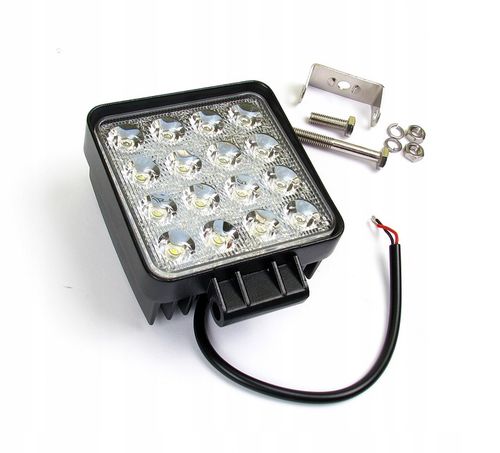 LAMPA ROBOCZA 48W HALOGEN 16 LED 12-24V IP67. 57mm na Arena.pl