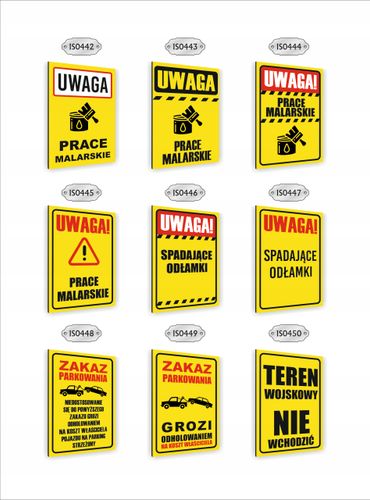 Tabliczka znak informacyjny dibond 30x20 uwaga kleszcze i żmije na Arena.pl