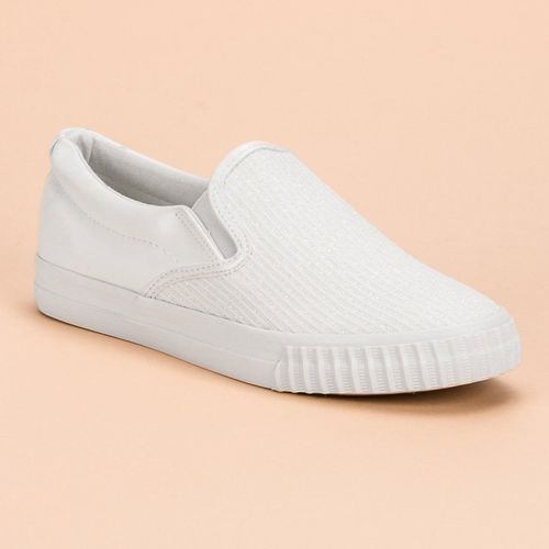 Białe Trampki Slip On r.40 na Arena.pl