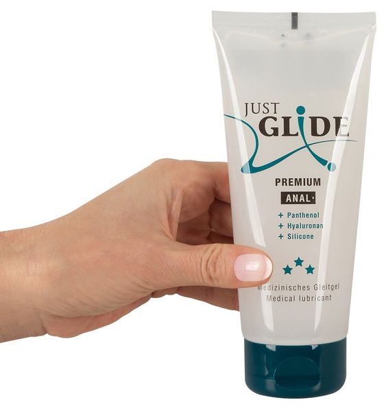 Lubrykant Analny Premium 200 Ml Just Glide zdjęcie 3