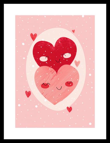 Plakat 21x29,7cm Ciepło Serca na Arena.pl