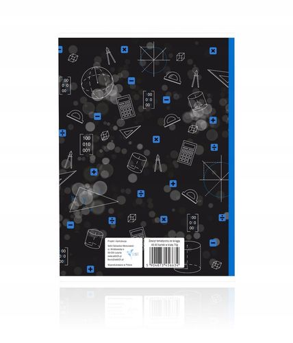 Komplet zestaw zeszytów SEBIT ściąga kolor A5/60k kl 7-8 2x polski 2x matem na Arena.pl