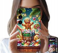 ETUI DO SAMSUNG GALAXY S24 PLUS - PIERNIK PIERNIKI ŚWIĄTECZNE WZORY +SZKŁO