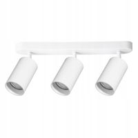 Lampa Sufitowa Spot Pipe Spot Biały 3xGU10 Ruchomy Reflektor