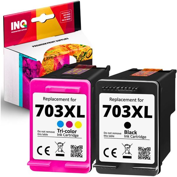 Tusze do HP 703 XL czarny kolor zdjęcie 1