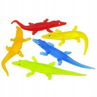 6x KROKODYL ŻELOWY GNIOTEK ANTYSTRESOWY MEGA LEPKI KLEJĄCY MIĘKKI PRANK