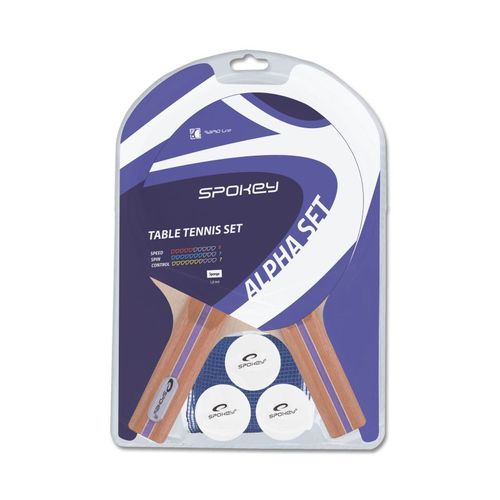 Spokey ALPHA SET - Zestaw do tenisa stolowego; 2 na Arena.pl