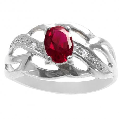 SREBRNY PIERŚCIONEK AŻUROWY Z CYRKONIAMI SREBRO PRÓBY 925 zdjęcie 3