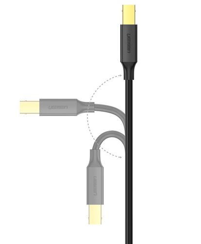 kabel przewód do drukarki usb 2.0 - usb-b 1.5m czarny na Arena.pl
