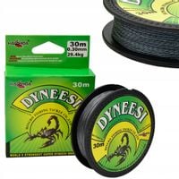 Dyneesi Plecionka na Przypon 0,30 mm SZARY 30 m