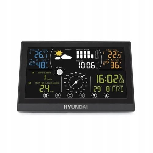 Stacja meteo Hyundai - WSP5100RWIND na Arena.pl