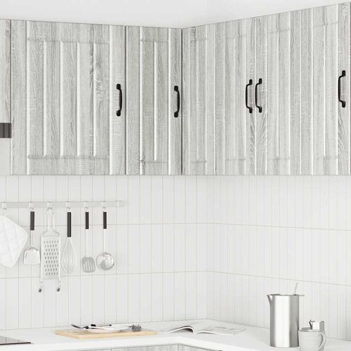 Szafka ścienna narożna kuchenna, Lucca, szary dąb sonoma na Arena.pl