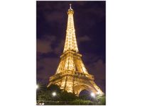 100 70CM OBRAZ PŁÓTNO WIEŻA EIFFLA PARYŻU PŁÓTNO RAMA