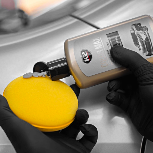 K2 COLOR MAX 250ML WOSK KOLORYZUJĄCY DO LAKIERU REGENERUJĄCY SREBRNY na Arena.pl