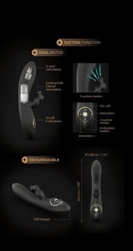 wibrator króliczek dorcel divine rabbit silikonowy usb na Arena.pl