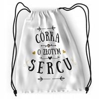 Plecak Dla Córki Sportowy Szkolny Worek Torba Z Nadrukiem Ze Zdjęciem