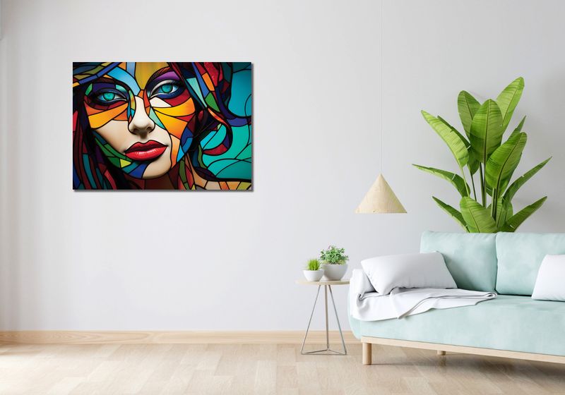 Obraz 100x70cm Spójrz Mi W Oczy zdjęcie 2
