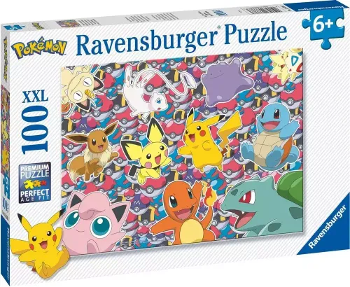 Ravensburger Pokemon Jigsaw Puzzles for Kids Age 6 Years Up - XXL 100 Piece na Arena.pl