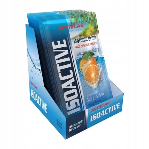 ActivLab Isoactive o smaku gorzkiej pomarańczy 20 saszetek na Arena.pl