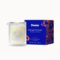dame products soft touch świeca olejkowa do masażu 170g benzoes sandałowiec