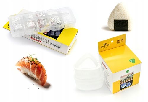 Zestaw japońskich foremek do sushi Nigiri + Onigiri na Arena.pl