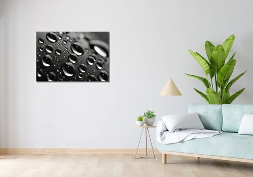 Obraz 90x60cm Mikrokosmos Kropelek na Arena.pl