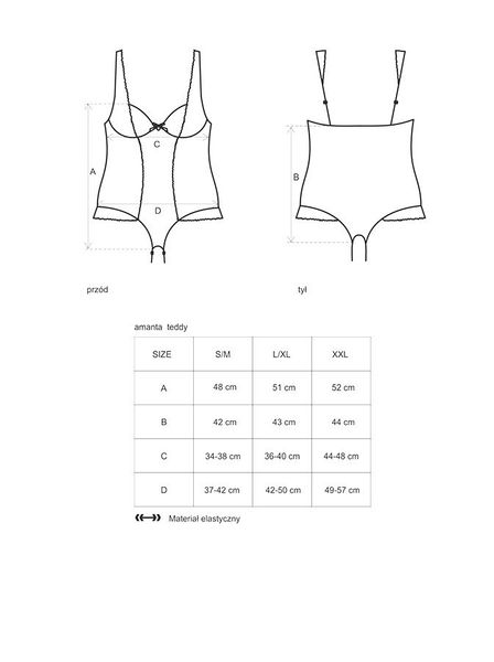 Body - Obsessive Amanta S/M zdjęcie 3