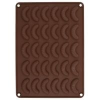 Forma Silikonowa Foremka do Pieczenia Ciastek Ciasteczek Rogalików Rogaliki