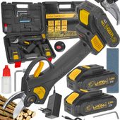 SEKATOR AKUMULATOROWY DO KRZEWÓW GAŁĘZI 30mm 21V + 2 X AKU 2Ah + WALIZKA