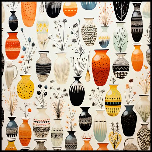 Plakat 90x90cm Symfonia Wazonów na Arena.pl