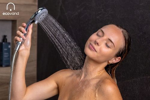 SŁUCHAWKA PRYSZNICOWA funkcja stop ECOVAND AQS OSZCZĘDNA -62% WODY 6 L/MIN na Arena.pl