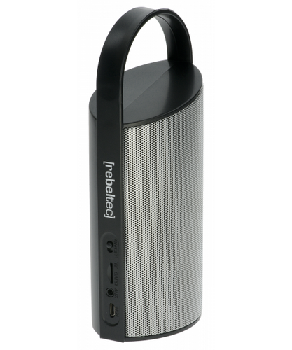 Przenośny Głośnik bluetooth BLASTER SILVER FM microUSB microSD AUX na Arena.pl