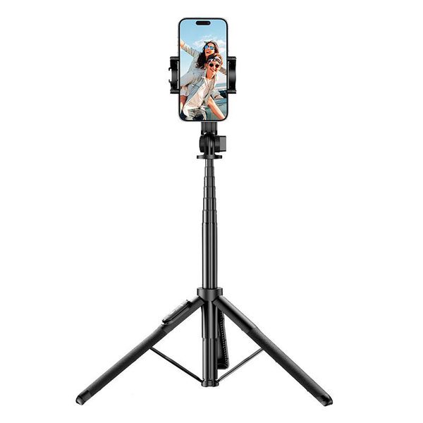Selfie Stick UGREEN 15062 Tripod Pilot Bluetooth DO Telefonu Czarny zdjęcie 1