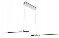 Candellux Żyrandol THASOS 3x LED 23W Chrom/Biały 4000K