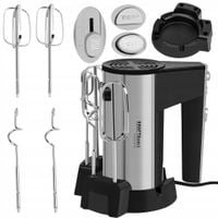 Mikser ręczny kuchenny 5 prędkości 1000w kraft&dele KD4142