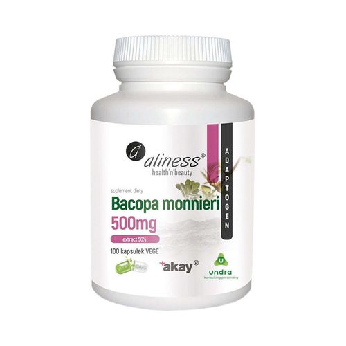 ALINESS BACOPA MONNIERI EXTRACT 50% 100 KAP PAMIĘĆ na Arena.pl