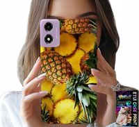 ETUI DO MOTOROLA MOTO E14 - ANANAS OWOCOWY CASE OBUDOWA + SZKŁO