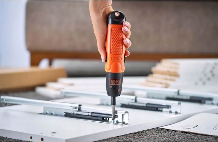 WKRĘTAK WKRĘTARKA Black&Decker A7073-XJ + ZESTAW BITÓW zdjęcie 5