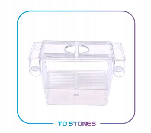 Kotnik Plastikowy dla Ryb Rozmiar L 22,5x9,5x10cm Dwie Komory DUŻY na Arena.pl