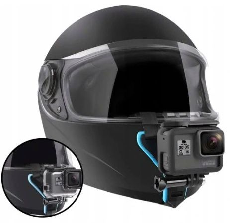 Mocowanie do kasku uchwyt na kask do kamer GoPro 12 11 10 9 8 7 6 5 MAX DJI na Arena.pl
