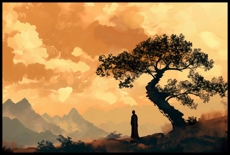 Plakat 91,5x61cm Zen zdjęcie 2