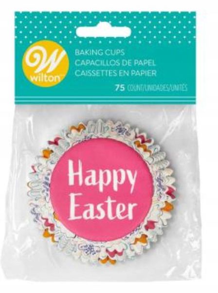 Wilton Foremki Papilotki - Happy Easter - 75Szt zdjęcie 2