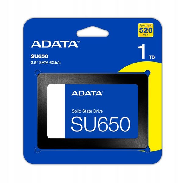 Dysk SSD Adata Ultimate SU650 1TB 2,5 SATA III zdjęcie 1