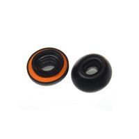 Gumki czarne do Apple Airpods Pro 1 / 2 silikon + pianka roz M