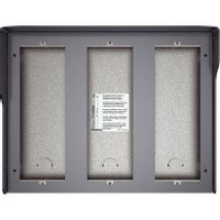 Obudowa natynkowa z daszkiem do paneli Sfera - 9 modułów - Stalowoszara Legrand 350693