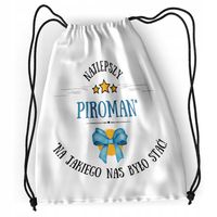 Plecak Dla Piromana Sportowy Szkolny Worek Torba Z Nadrukiem Ze Zdjęciem