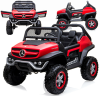 Auto na Akumulator Mercedes Unimog Czerwony