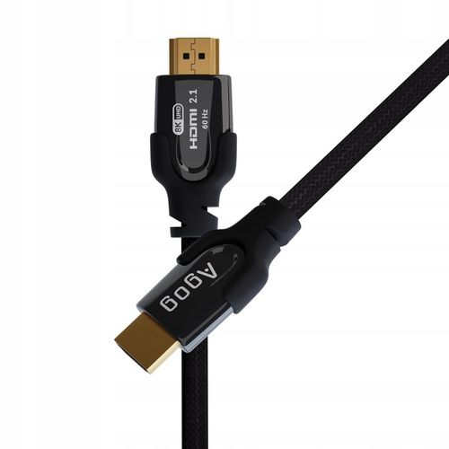 Kabel PRZEWÓD HDMI 2.1 MIEDŹ 8K 60HZ 4K 120Hz 48Gbps MOCNY UHS PRO do TV 2m na Arena.pl